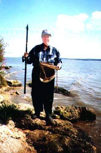 Марк Львовский на рыбалке, 2005